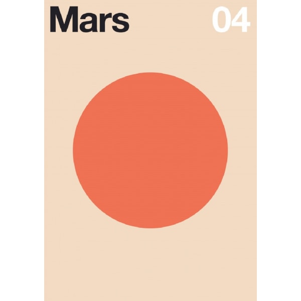 Mars - 30x40 cm