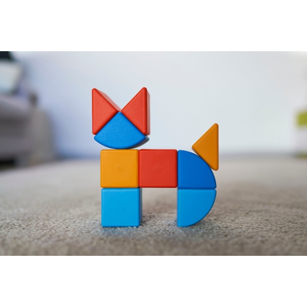 Geomag Magicube Shapes Animals Recycled 9 Pcs