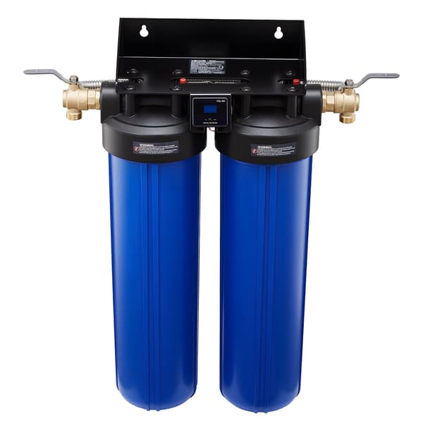 Deioniseret bilvaskfilter, 2x4L harpiks, TDS-måler