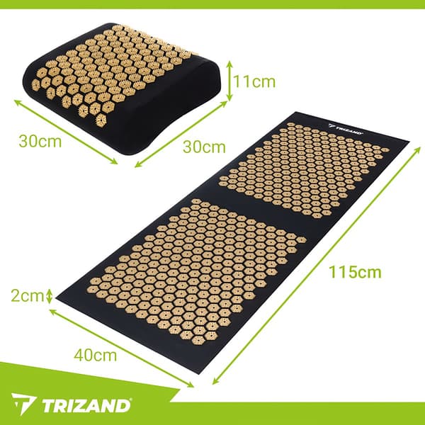 Akupressurmåtte + Trizand bolde 23375