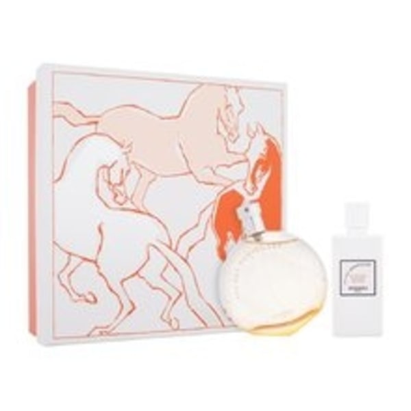 Hermes - Eau Des Merveilles Gift set EDT 100 ml and body lotion