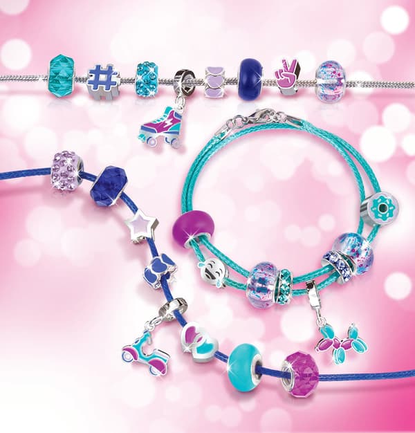 Make It Real Diy Halo Charms -rannekorusarja "True Blue"