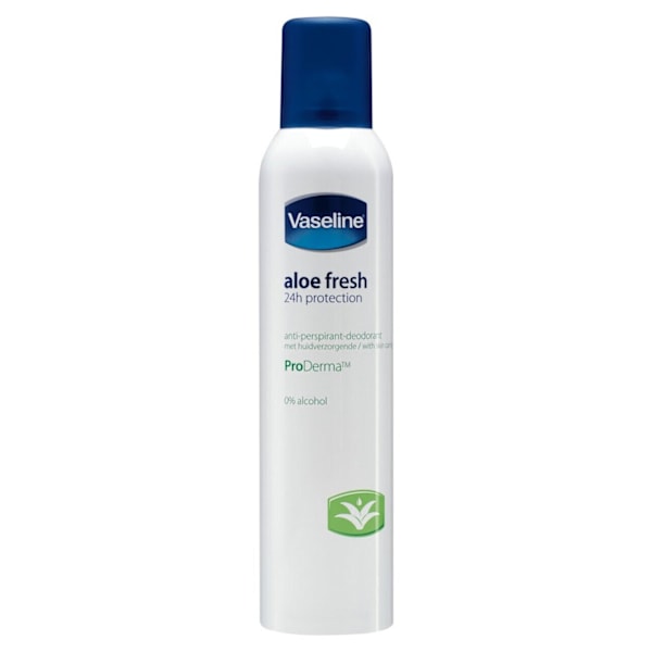 Vaseline Deodorant Spray 250 ml Aloe Vera herkälle iholle