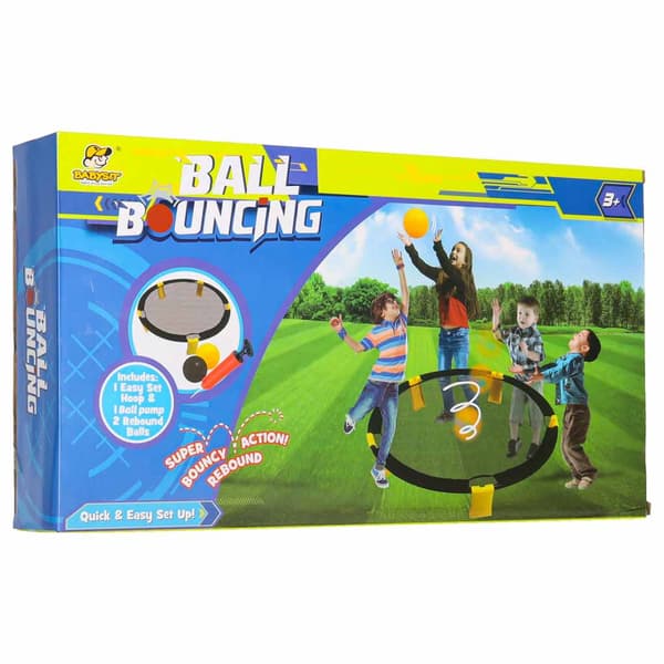 Roundnet Team Game Set med nät och 2 bollar