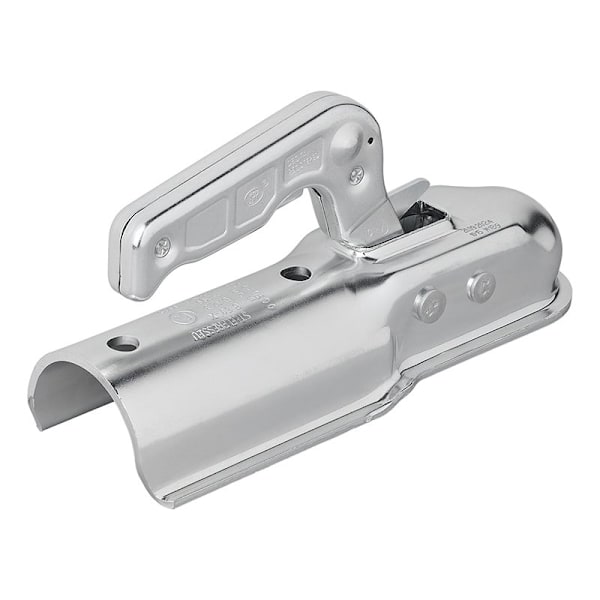 Kulkoppling stål vertikal 2 hål runda 60mm 1300kg bromsade