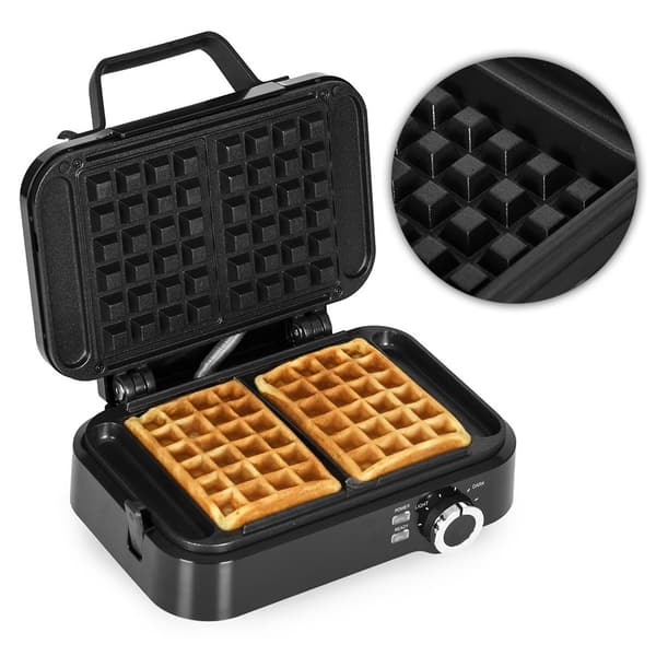 Våffeljärn 1200W, Non-stick, Temperaturkontroll