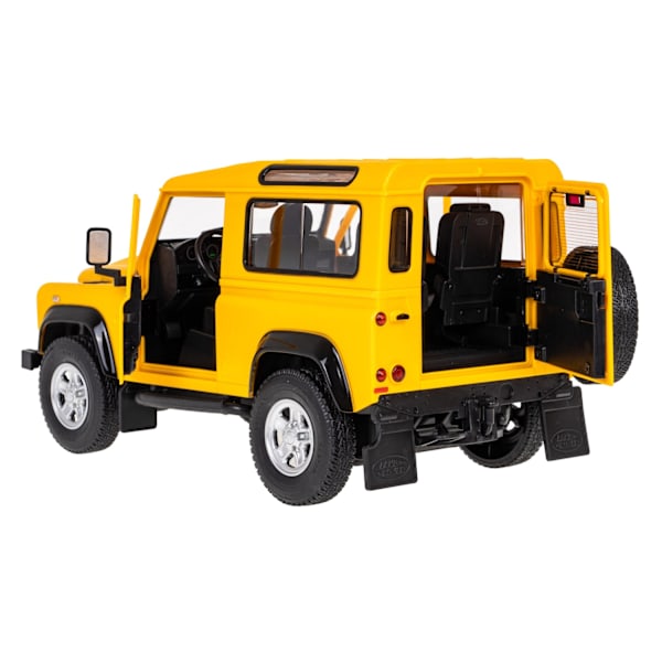 Fjernbetjening Land Rover Defender 1:14 med LED-lys