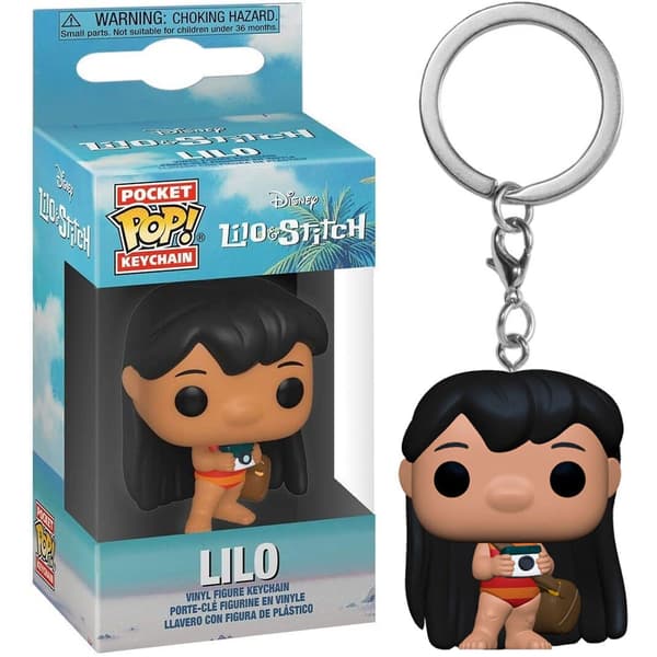 Lilo nøglering med kamera – Disney Lilo og Stitch samleobjekt