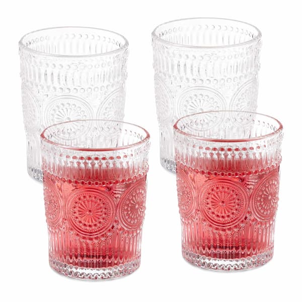 Dricksglas vintage 30 cl set om 4