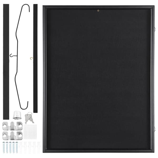 Jersey displayram, låsbar, 98 % UV, 23,3 x 31,2