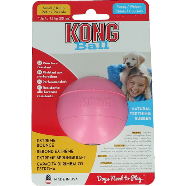 KONG valpboll m/hål Small