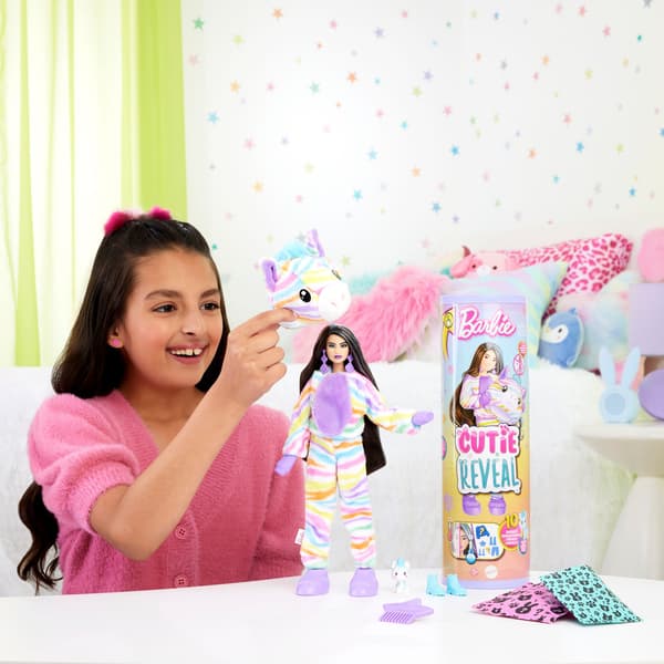 Barbie Cutie Afslør Farvedrømme Zebra