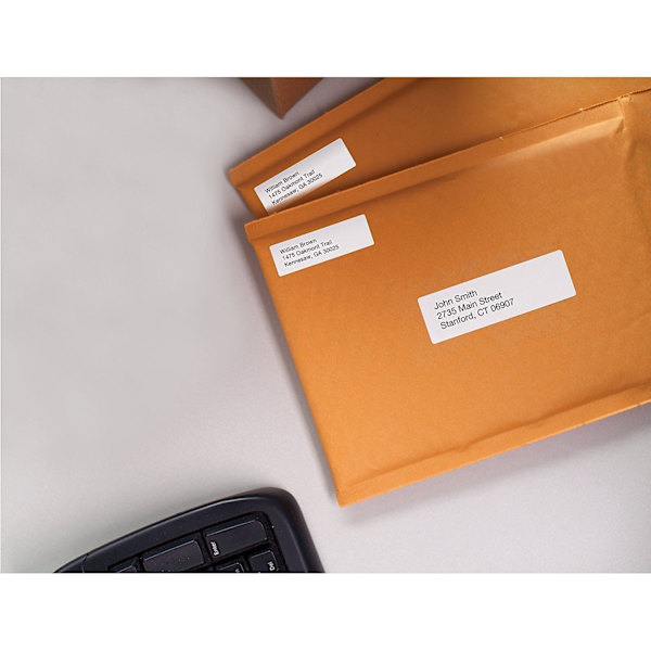Dymo LabelWriter - returadressetikett 54 x 25 mm, 500 etiketter, vit