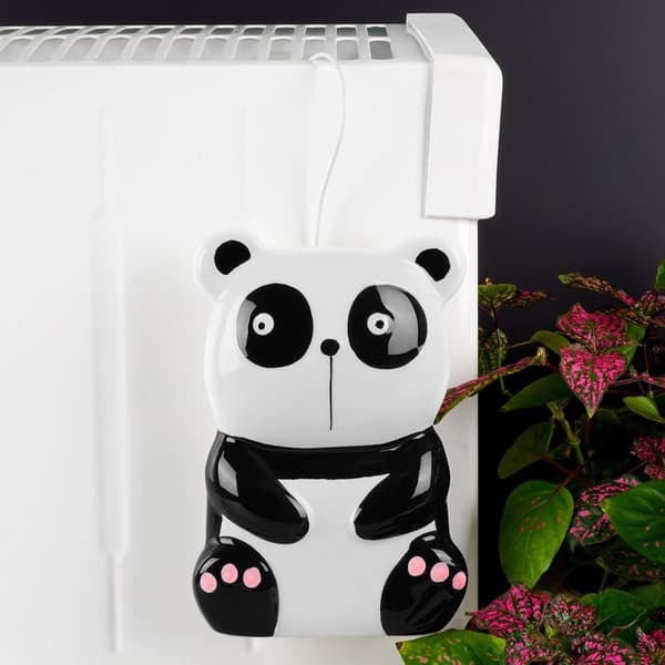Keramisk luftfugter i form af en sød panda