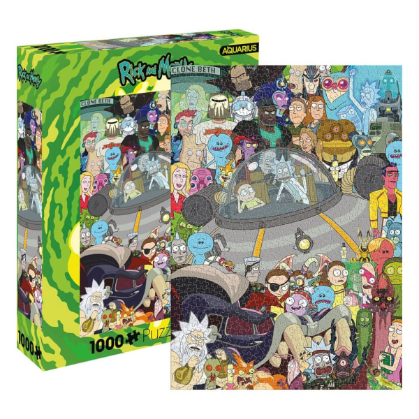 Rick and Morty Jigsaw Puzzle Group (1000 bitar)