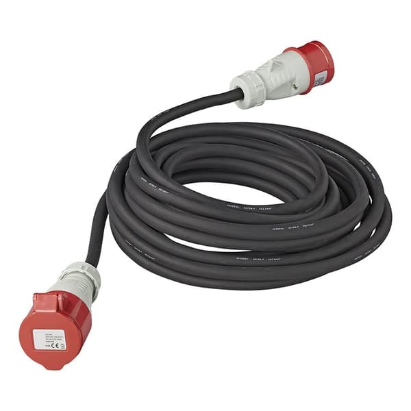 CEE forlængerkabel 10M 5x1,5mm²