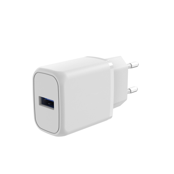 SiGN Vægoplader USB-A QC 3.0, 18W, 3A - Hvid