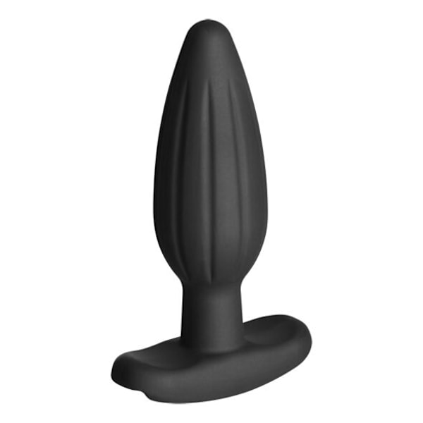 Electrastim - Silikonsvart Rocker Butt Plug Medium