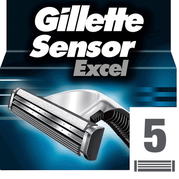 Partakoneen terä Sensor Excel 5kpl