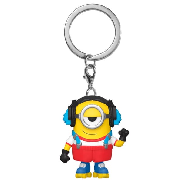 Pocket POP -avaimenperä Minions 2 Rullaluistelu Stuart