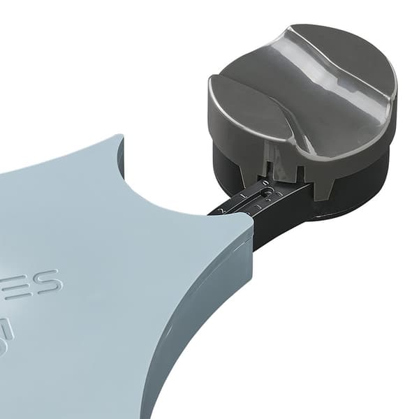 Gasflaskeadaptersæt, 3 dele – ABS-materiale