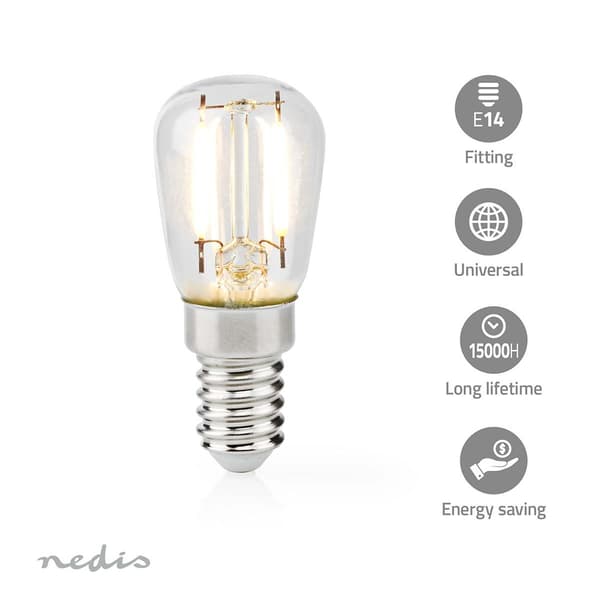 Jääkaapin Lamppu | LED | E14 | 2 W | T26