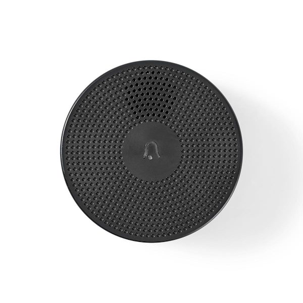 SmartLife Ringklocka | Wi-Fi | Tillbehör till: WIFICDP10GY | USB ström | 4 Ljud | 5 V DC | Justerbar volym | Svart