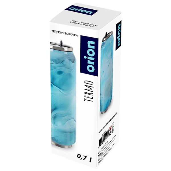 Termokrus, rustfrit stål, 700 ml, blå