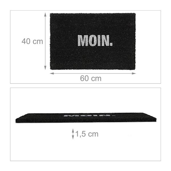 Dörrmatta kokosfiber ”Moin”