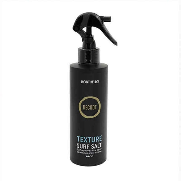 Stylingvatten för lockar och vågor Decode Texture Surf Salt Montibello DTSS (200 ml)