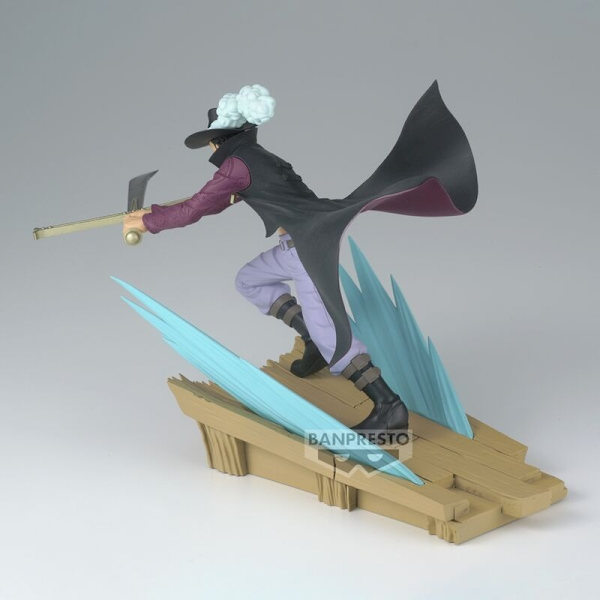 Dracule Mihawk Figur, 12 cm samlarobjekt, One Piece Anime