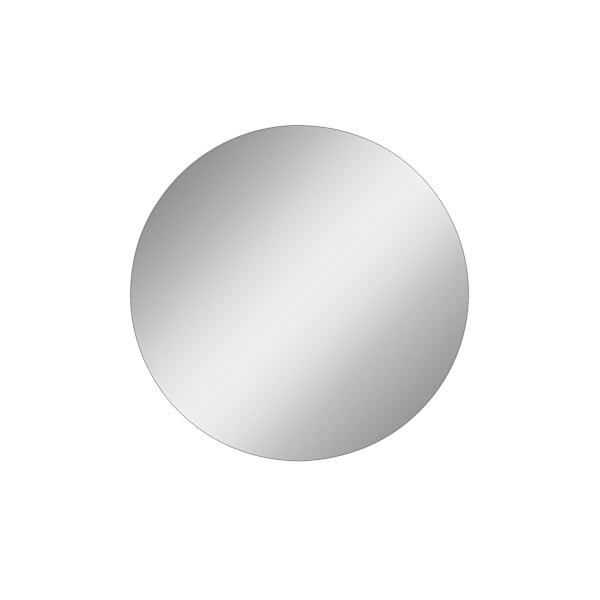 Spegel rund - Diameter : 60 cm - Silver
