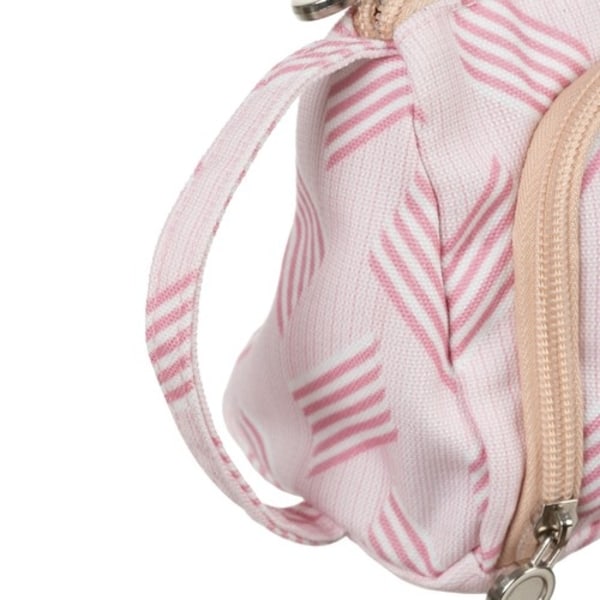 Skole Penalhus To-rums foldepose Dobbelt Pink til børn