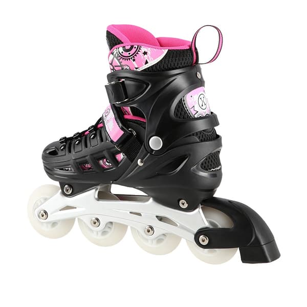 Inline & luistimet, vaaleanpunainen LED, koko M (35-38)