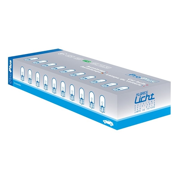 Auton polttimo 12V 5W T10 W2.1x9.5d per kappale