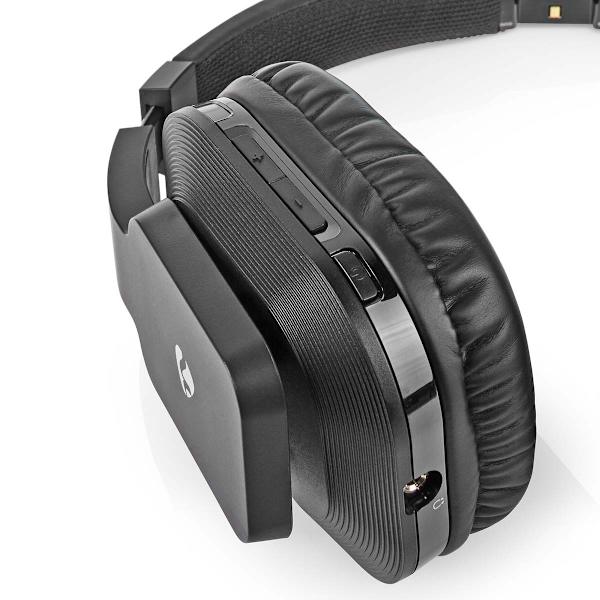 Trådløst TV hovedtelefoner | RF | Over-Ear | Maksimal batteritid: 8 timer | 25 m | Digital lyd | Opladningsstation | Sort