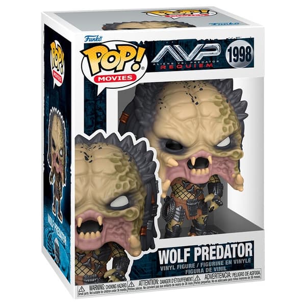 POP-figur Alien vs Predator Requiem Wolf Predator