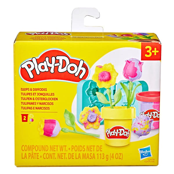 Play-Doh blomstersæt med form og stativ