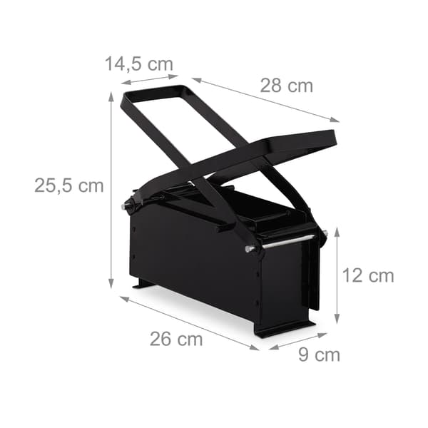 Brikettpress för papper