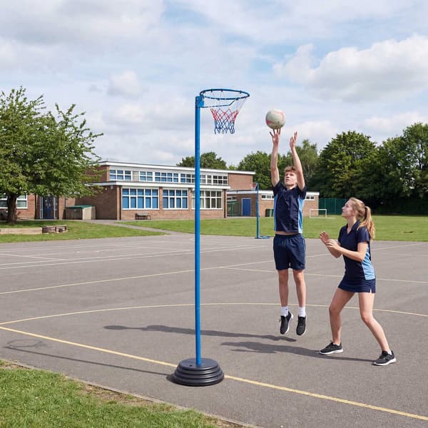 Justerbar basketballkurv med fyldbar base, 105-255 cm