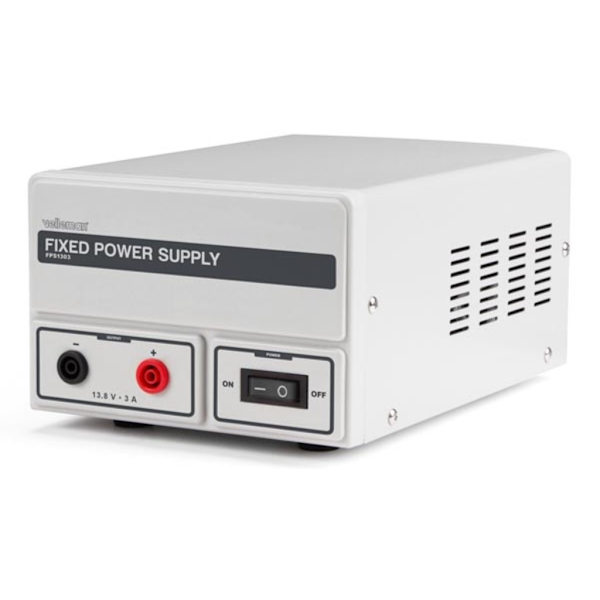 Fast strømforsyning 13,8 Vdc / 3 A