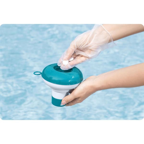 Liten flottör, Bestway 58210 pool kemikaliedispenser