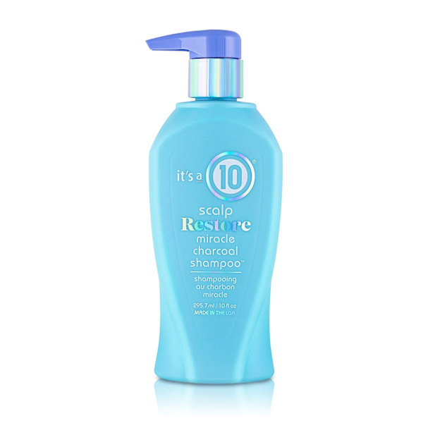 It's a 10, Scalp Restore Miracle, Charcoal, Hair Shampoo, Remove Excess Oil And Product Residual Build-up, 295.7 ml