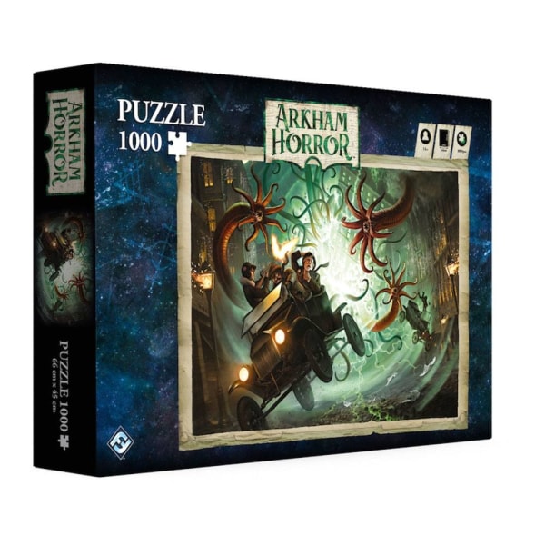 Arkham Horror Jigsaw Puzzle Plakat (1000 stykker)