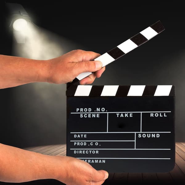 Filmklap sort