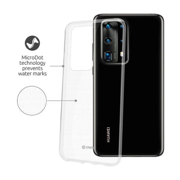 Crong Crystal Slim Cover - Skyddsfodral för Huawei P40 Pro (Klar)