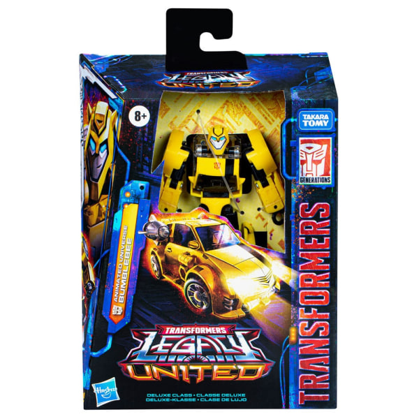 Transformers Legacy United Deluxe Class Animerat universum Bumbl