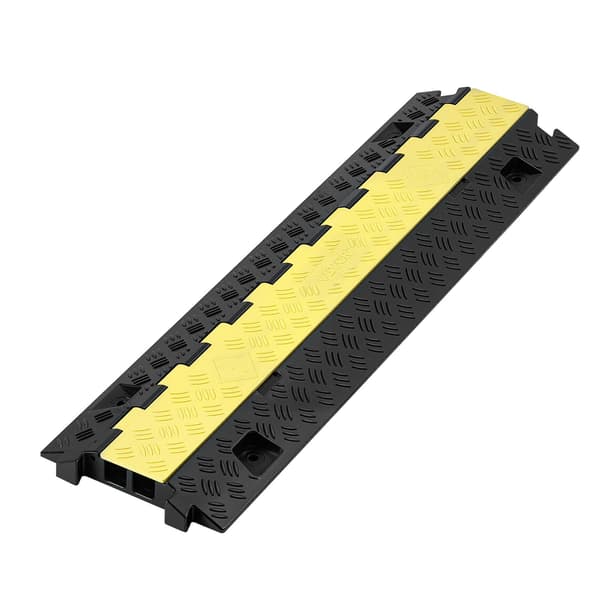 Kabelskyddsramp, 2-kanalig 31x28 mm, 3-pack