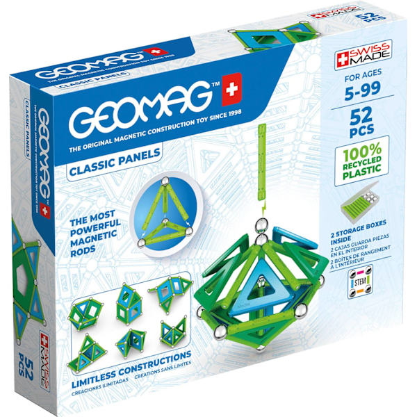 Geomag Classic Panels Recycled 52 Pcs