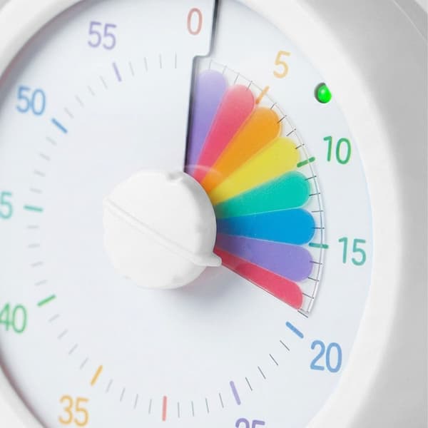Visuel regnbuetimer til børn og voksne, 60 minutter